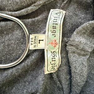 Vintage Suzie Charcoal Gray Apparel